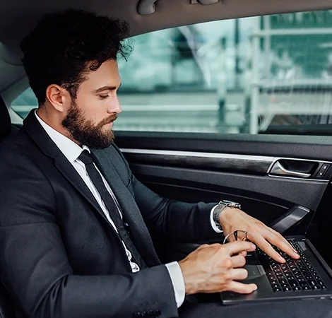 United Limo INC offers Private Transportation, providing comfort and productivity for professionals on the go.